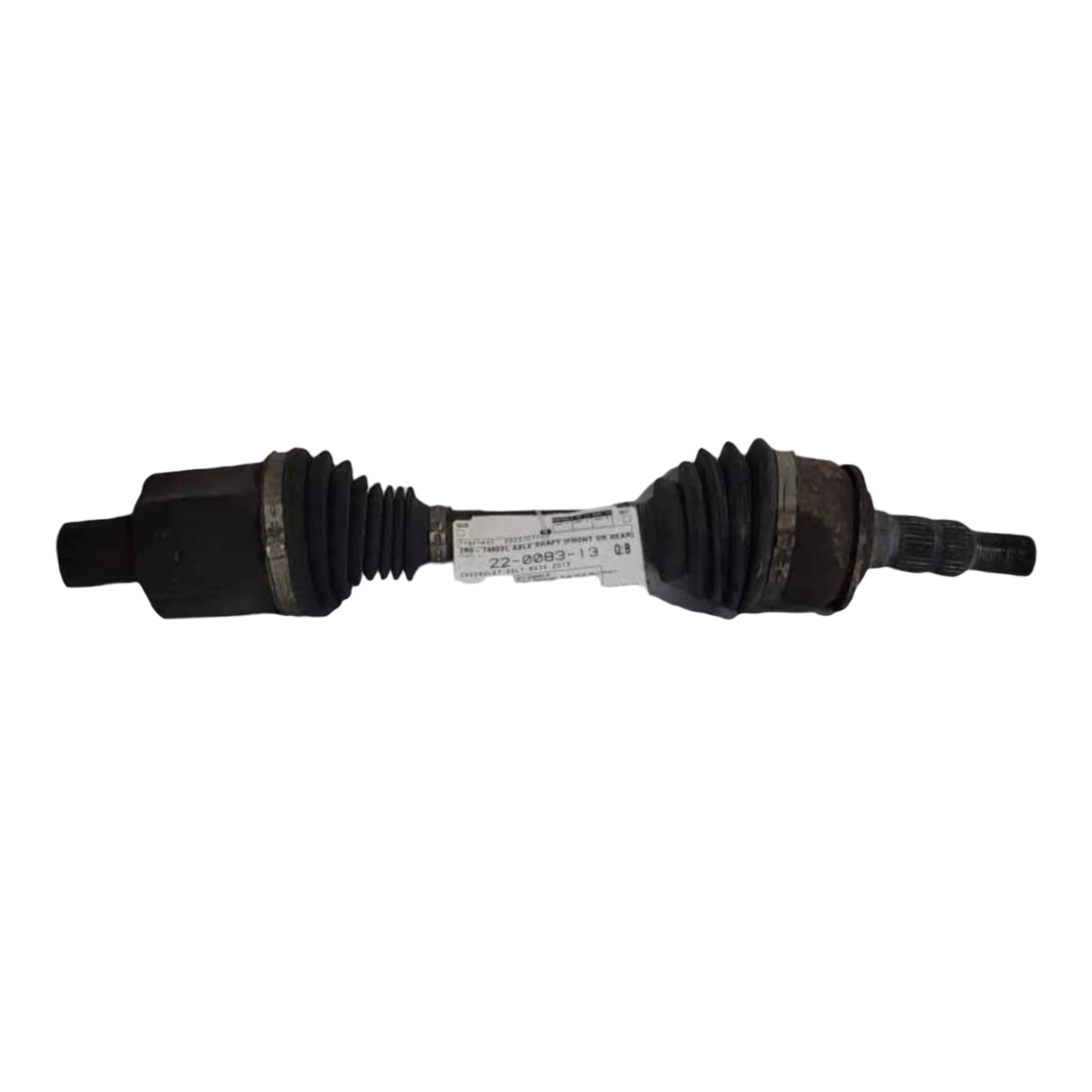 CHEVROLET VOLT GEN 1 FRONT PASSENGER SIDE AXLE HALF-SHAFT 22868218 CHEVROLET VOLT GEN 1 FRONT PASSENGER SIDE AXLE HALF-SHAFT 22868218