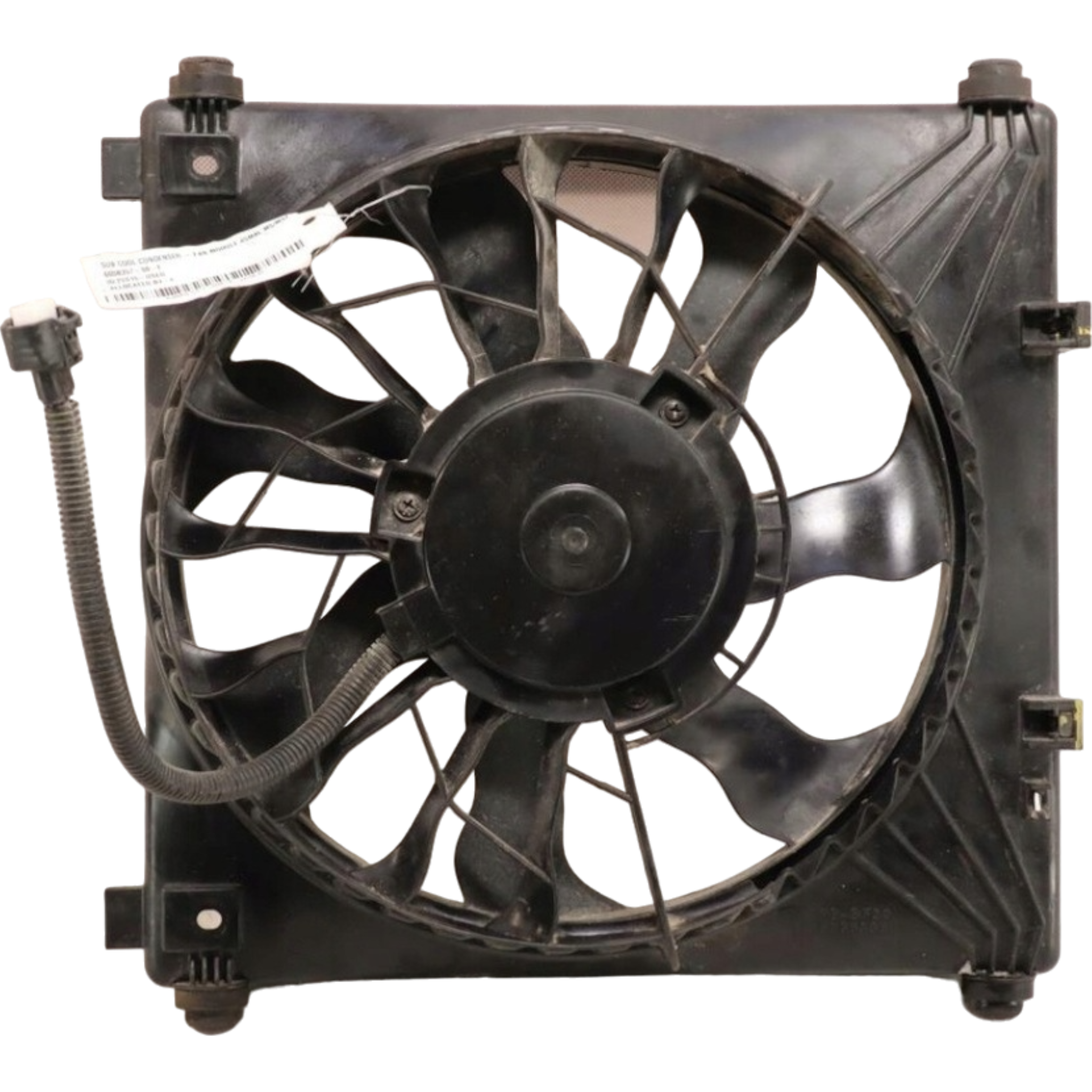 TESLA MODEL S SUB COOL CONDENSER - FAN MODULE ASSEMBLY 6008357-00-F TESLA MODEL S SUB COOL CONDENSER - FAN MODULE ASSEMBLY 6008357-00-F