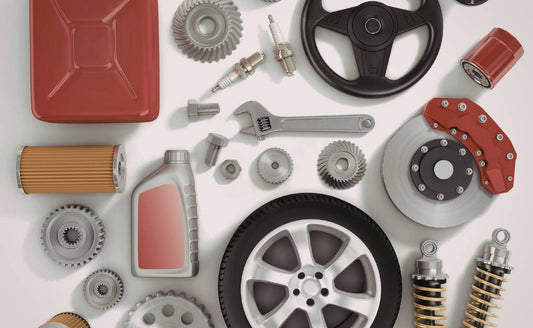 Collection of vehicle parts and accessories