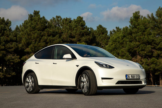 Tesla Model Y is a battery electric compact crossover SUV produced by Tesla