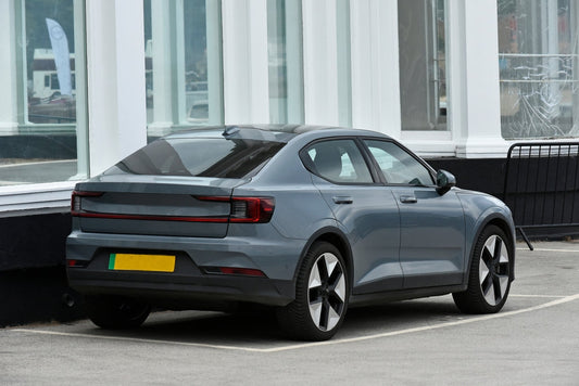 Polestar 2 electric car in England