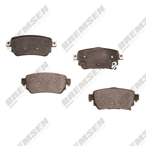 REAR CERAMIC PADS BREMSEN NISSAN LEAF - AFTERMARKET - PART NUMBER: BCD1965