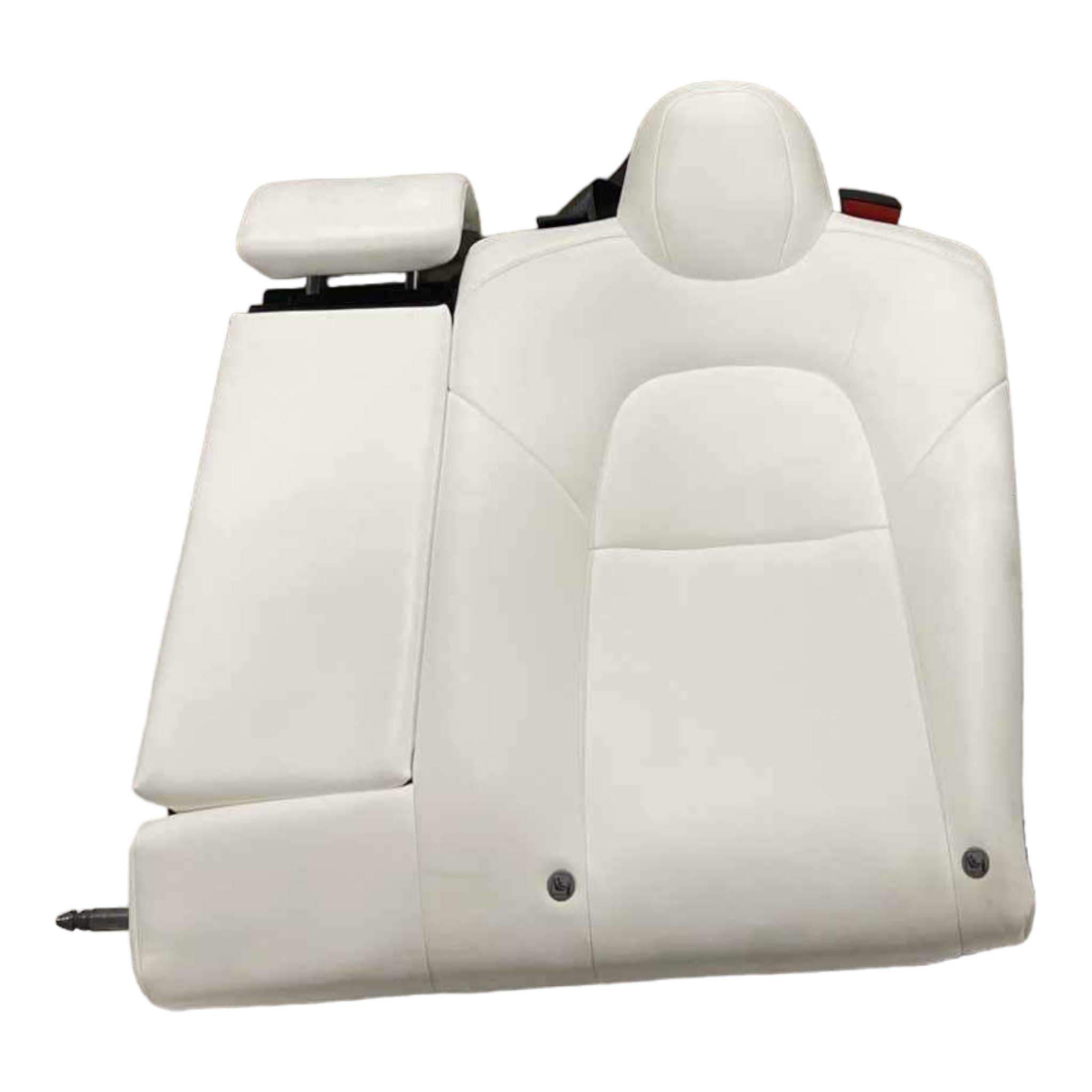 TESLA MODEL 32ND ROW SEATBACK - LEFT HAND - PUR WHITE 7654328-02-E