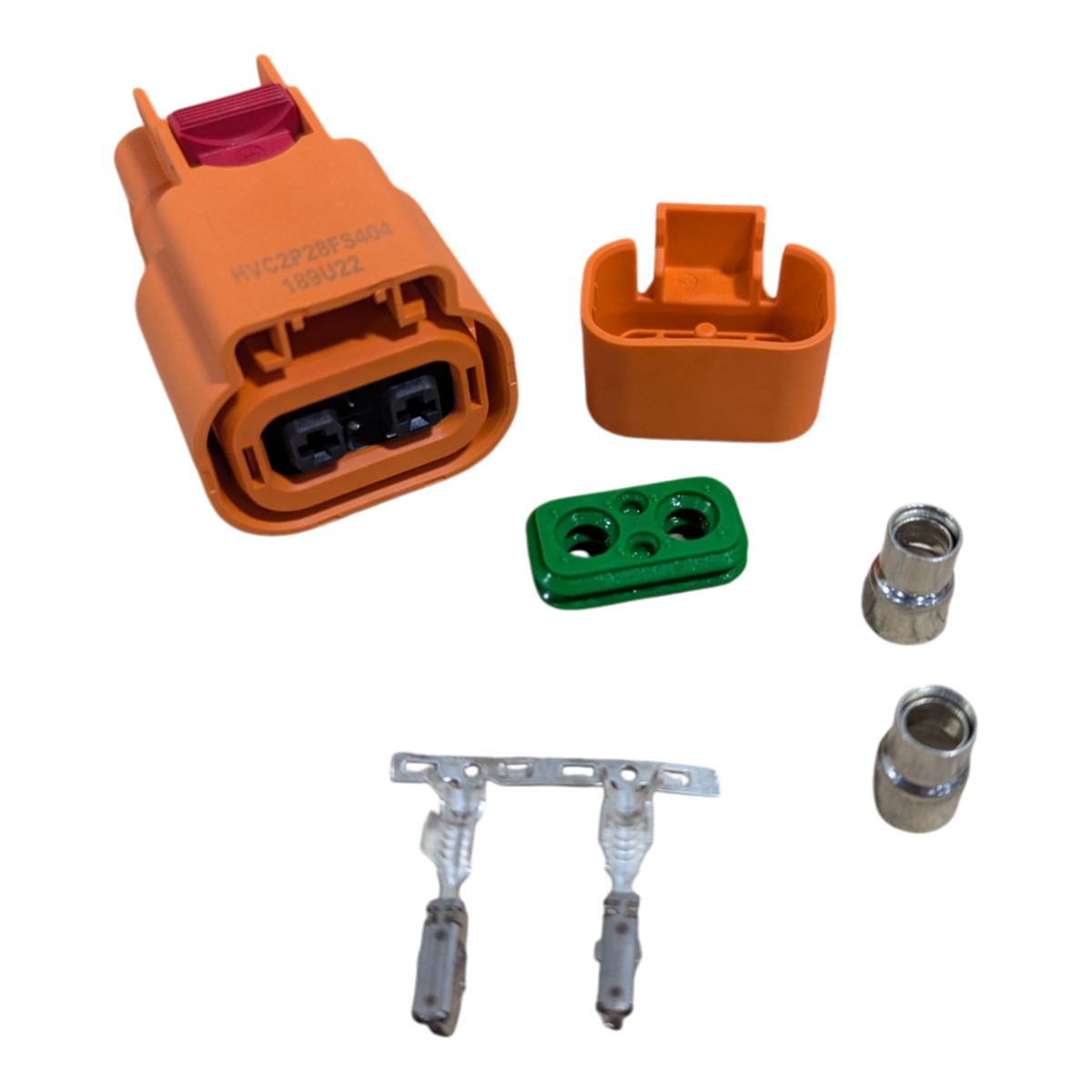 HVC 2.8MM-2POS HV CONNECTOR,CODE 1,4MM2 - HVC2P28FS404
