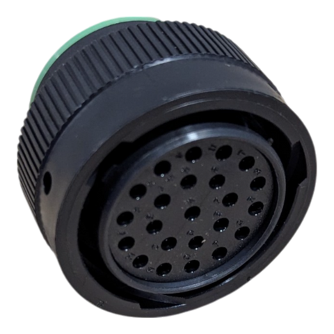 PLUG, 23P, BLK, N, 16, S - HDP26-24-23SN