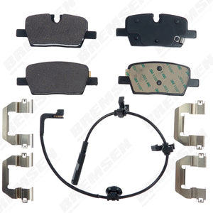 REAR CERAMIC PADS BREMSEN SOLUTION CHEVROLET EQUINOX EV - AFTERMARKET - PART NUMBER: BCD2303