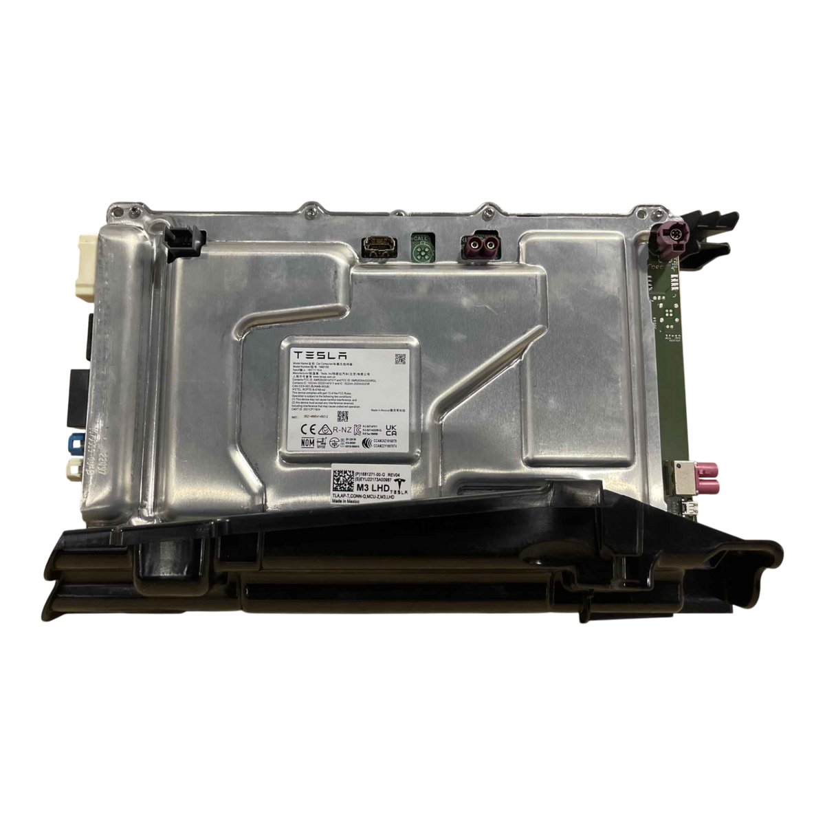 TESLA MODEL 3 SERVICE CAR COMPUTER - LEFT HAND DRIVE - FUSED - HARDWARE AND GCL 1681271-S0-G