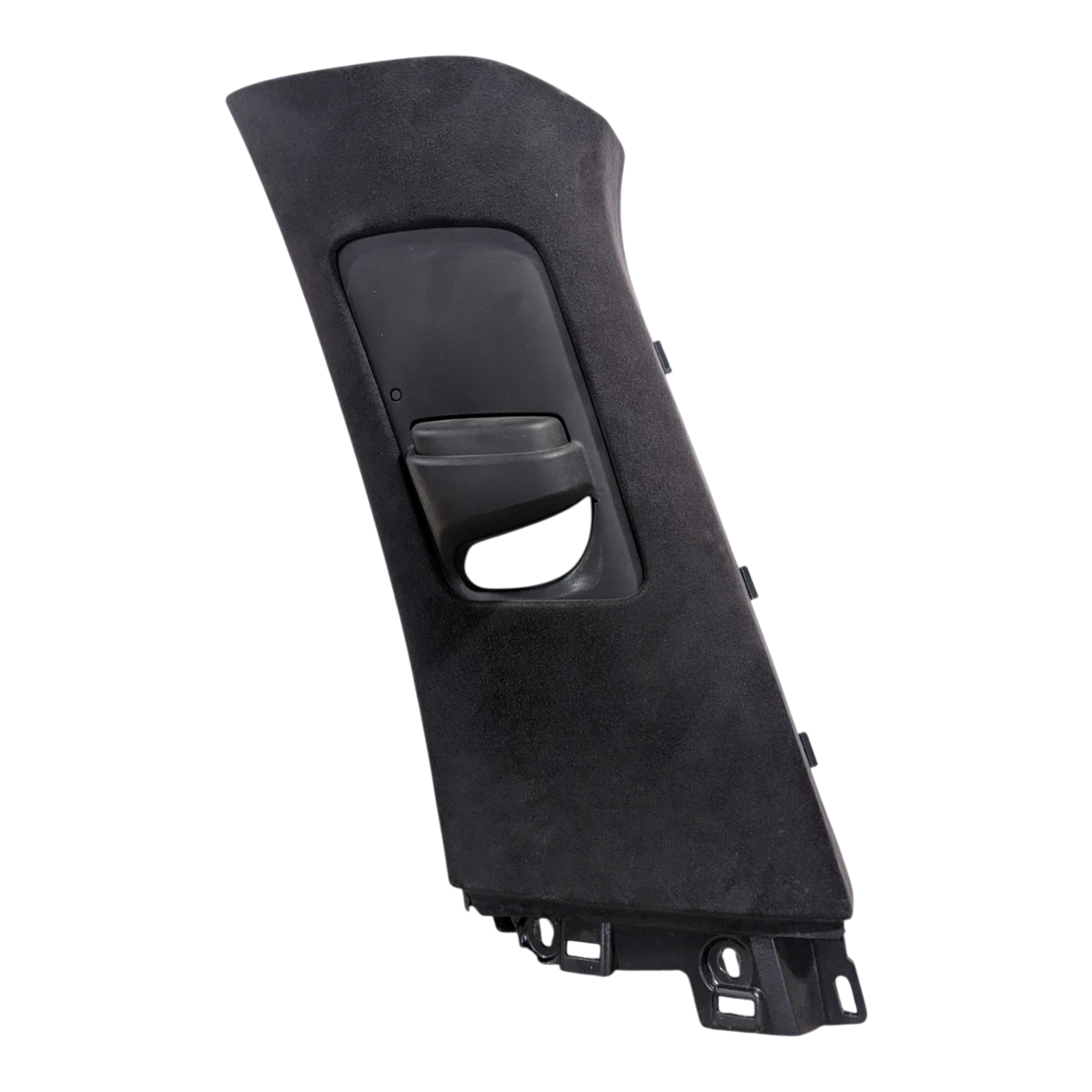 TESLA MODEL X MONTANT CENTRAL SUPÉRIEUR GAUCHE ALCANTARA NOIR GRAPHE 1035951-16-I