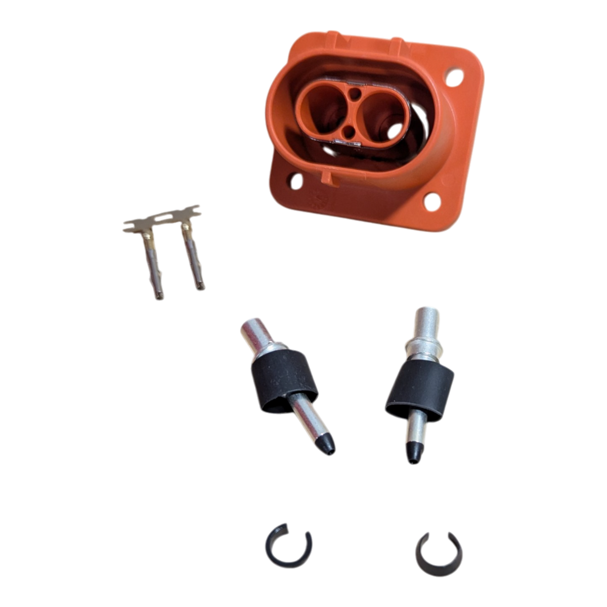 RECEPTACLE ASSY. 2 POS (KEY Y) WITH HVIL - ELR2Y03
