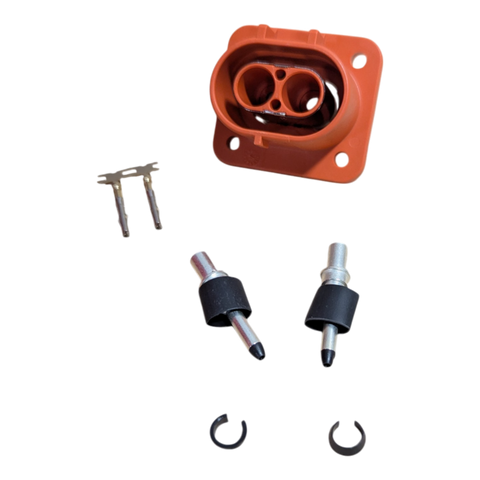 RECEPTACLE ASSY. 2 POS (KEY Y) WITH HVIL - ELR2Y03