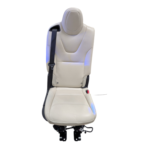 TESLA MODEL X NA MX 2R 7ST 40 RH SEAT ASY PUR CRM 3123720-03-A