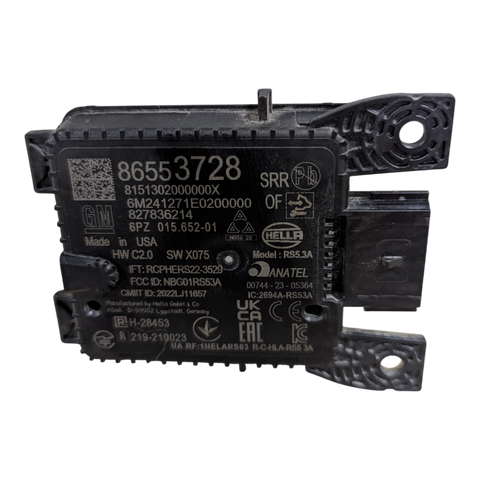 CHEVROLET EQUINOX EV BLIND SPOT MODULE 86553728