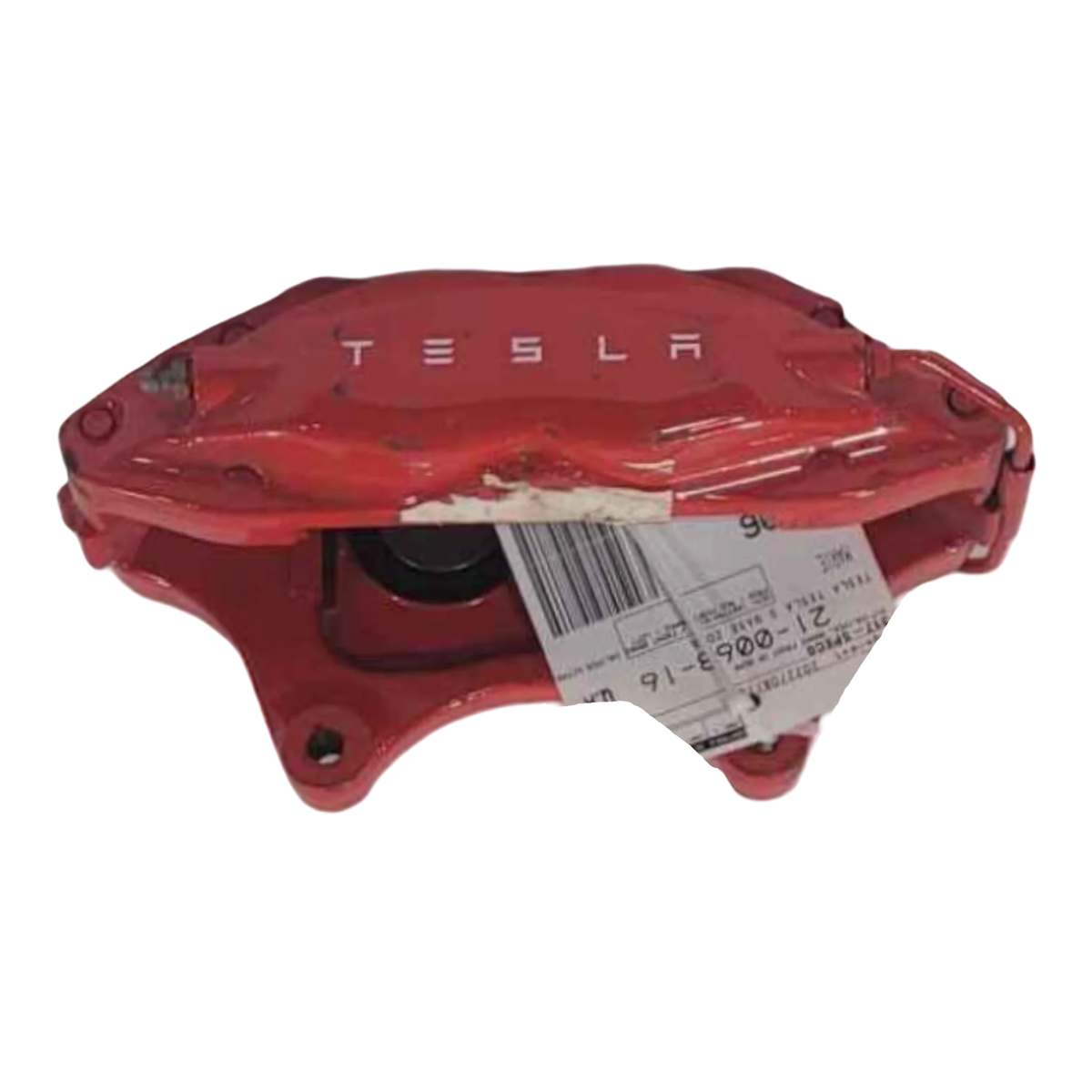 TESLA MODEL S ÉTRIER DE FREIN AVANT SANS PLAQUETTES - RED PERFORMANCE - GAUCHE 1007794-01-D