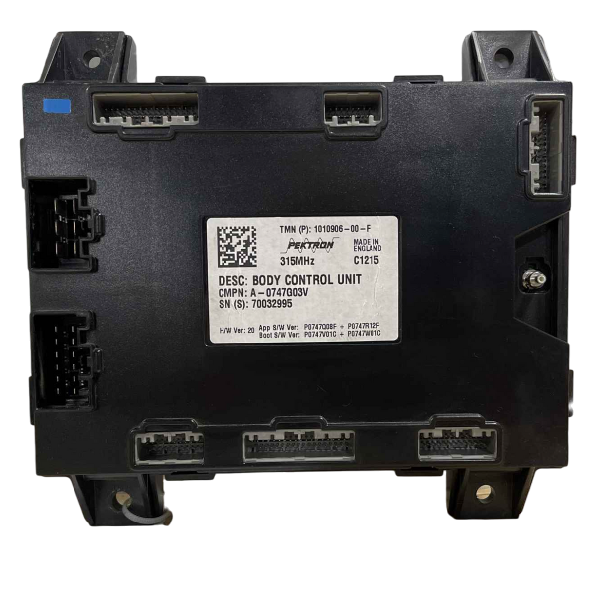 TESLA MODEL S  MODEL S BODY CONTROLLER - 315 MHZ 1010906-00-F