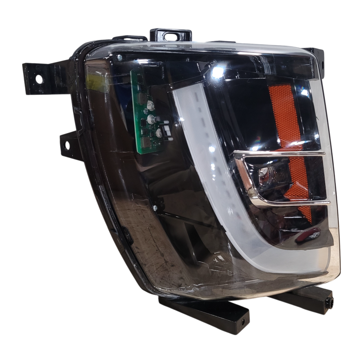 TESLA MODEL X LAMP ASSEMBLY - FRONT TURN/FOG - SAE UP - LEVEL - RIGHT HAND - AFTERMARKET - OEM Pièce NUMÉRO : 1034327-00-C
