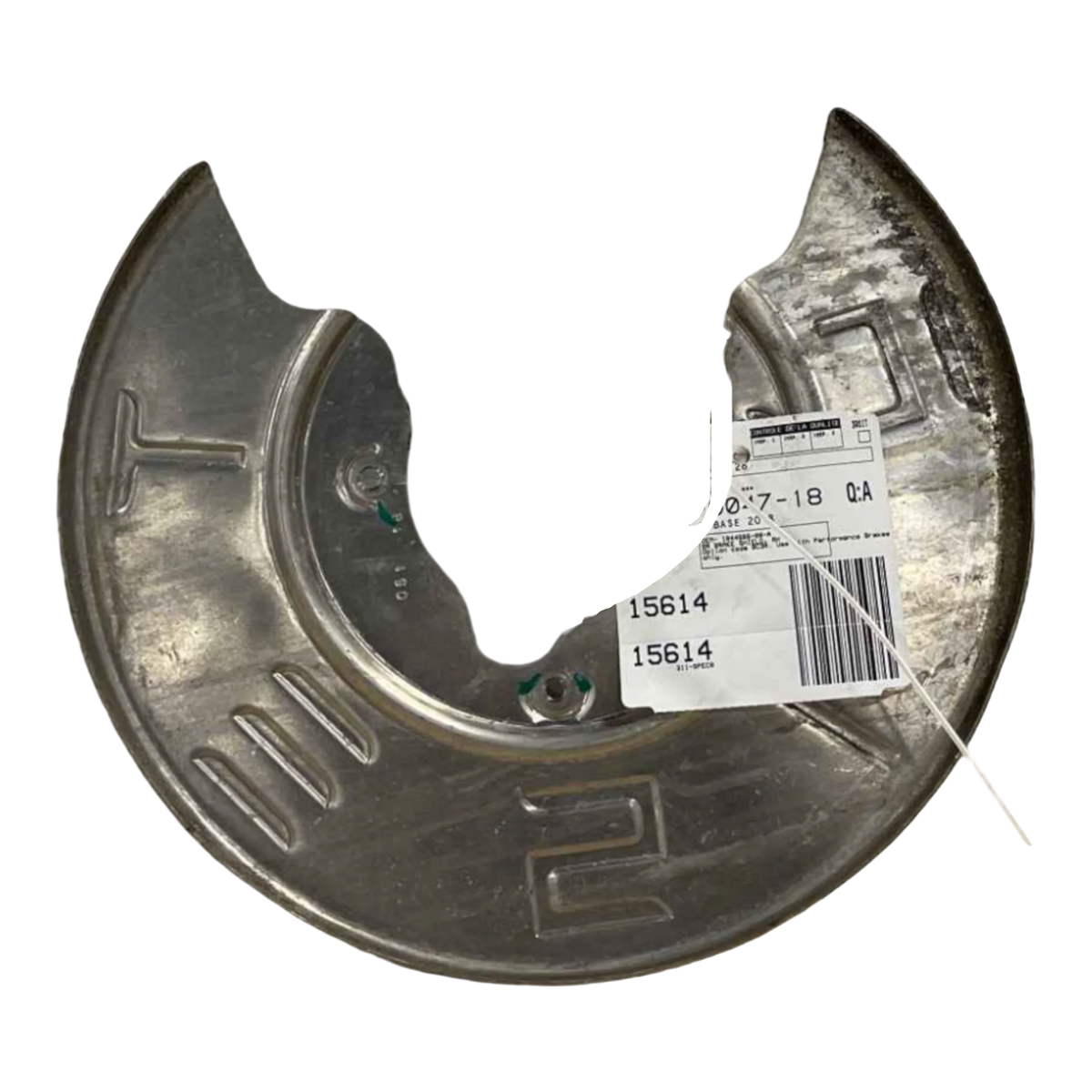 TESLA MODEL 3RR BRAKE SHIELD, RH 1044666-00-A