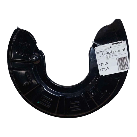 TESLA MODEL SFRONT COLD WEATHER BRAKE ROTOR SHIELD RIGHT - DUAL MOTOR 1045951-01-B