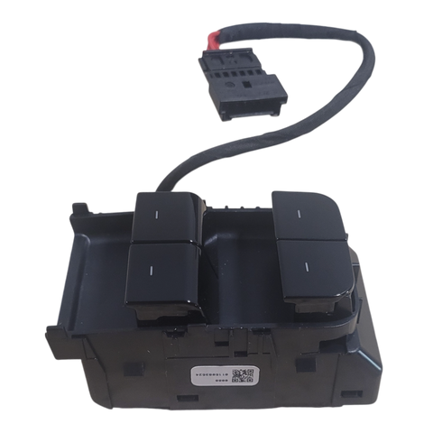 TESLA MODEL 3/Y DOOR WINDOW SWITCH, DRIVER, GLOSS - NEW ORIGINAL - PART NUMBER : 1081037-01-F