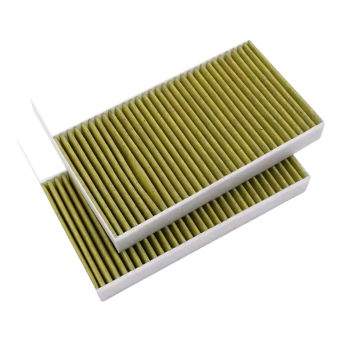 TESLA MODEL 3/Y CARBON AIR FILTER 2PC/SET 2018-2023 - AFTERMARKET - OEM PART NUMBER : 1107681-00-A