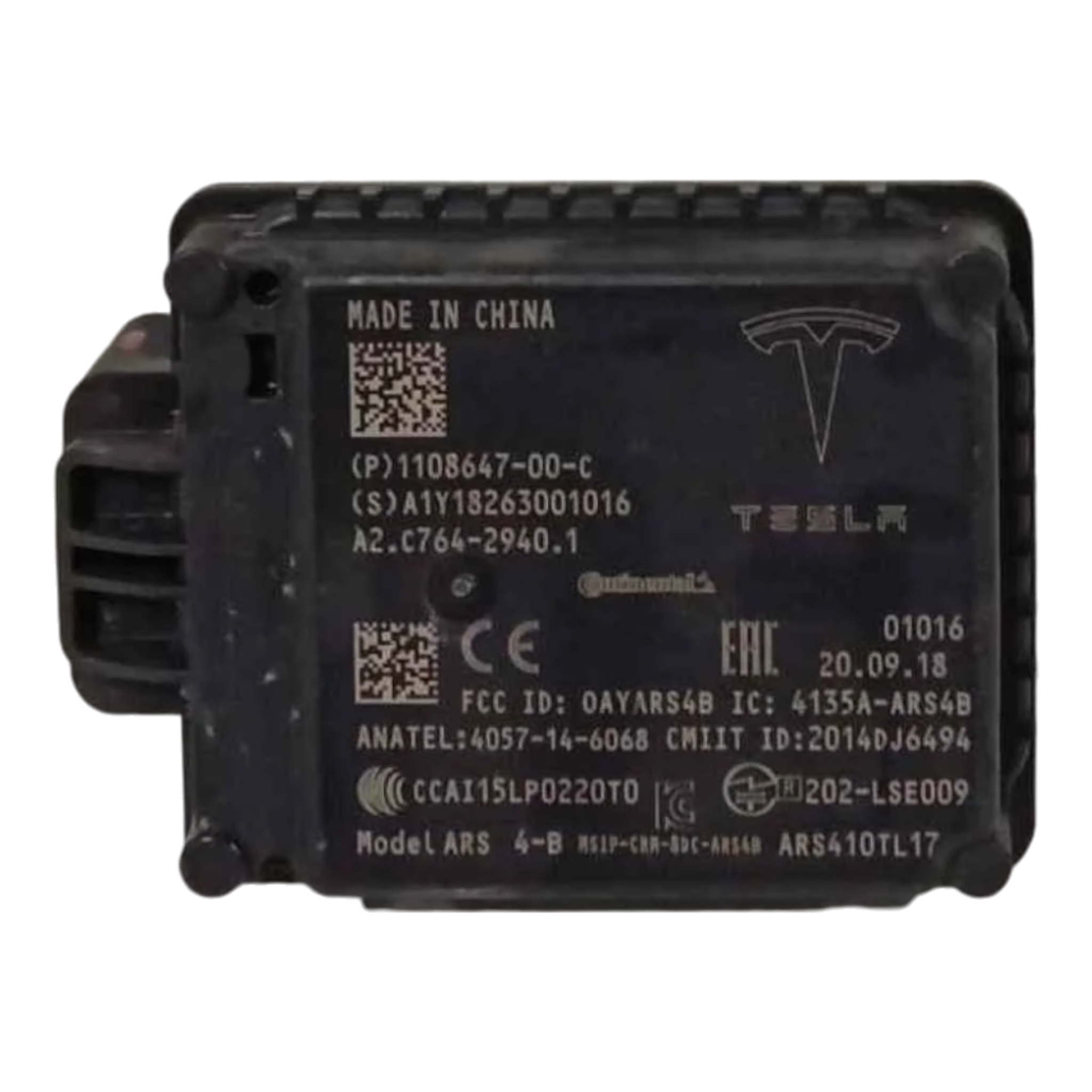 TESLA MODEL 3RADAR, SEPT BROCHES PERPENDICULAIRES 1108647-00-C