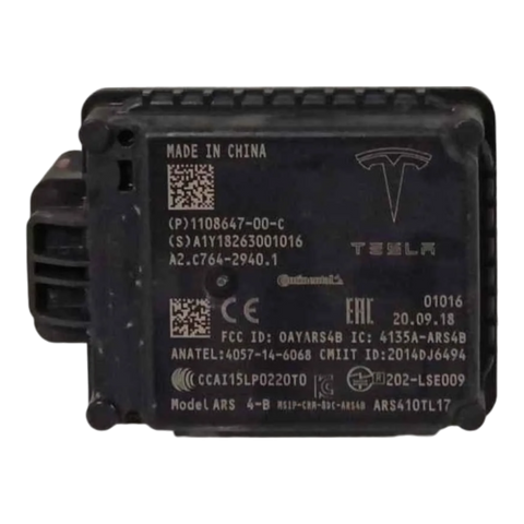 TESLA MODEL 3RADAR, SEPT BROCHES PERPENDICULAIRES 1108647-00-C