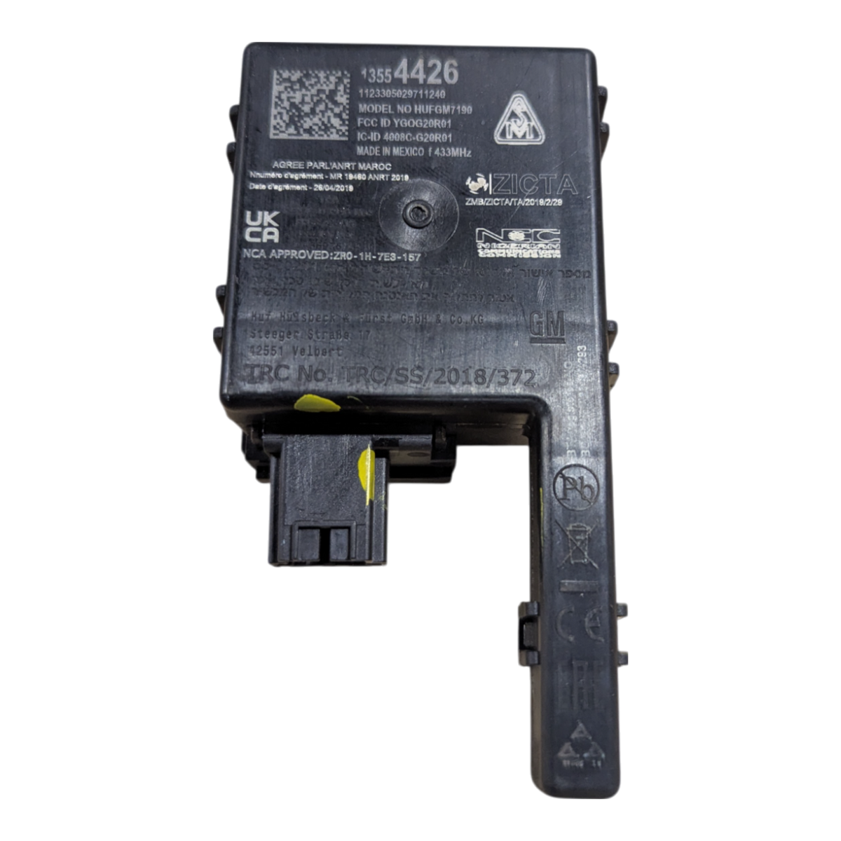 RÉCEPTEUR 13554426 DU SYSTÈME DE SURVEILLANCE DE LA PRESSION DES PNEUS (TPMS) DU CHEVROLET BLAZER EV