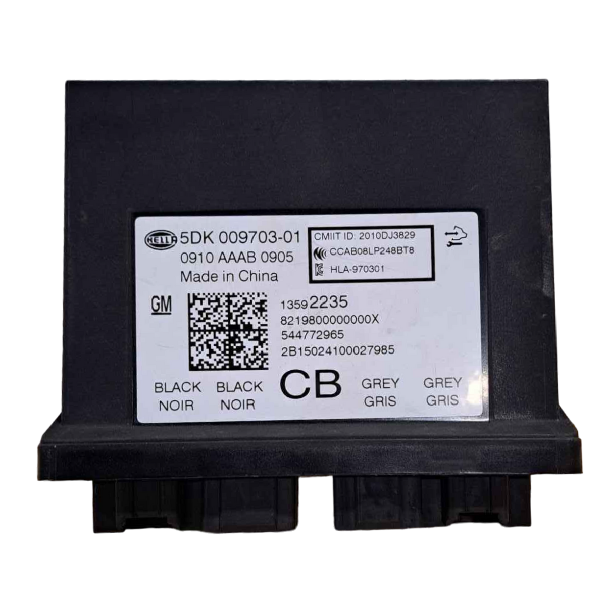 Keyless Entry Control Module Device CHEVROLET BOLT EV KEYLESS ENTRY CONTROL MODULE 13592235