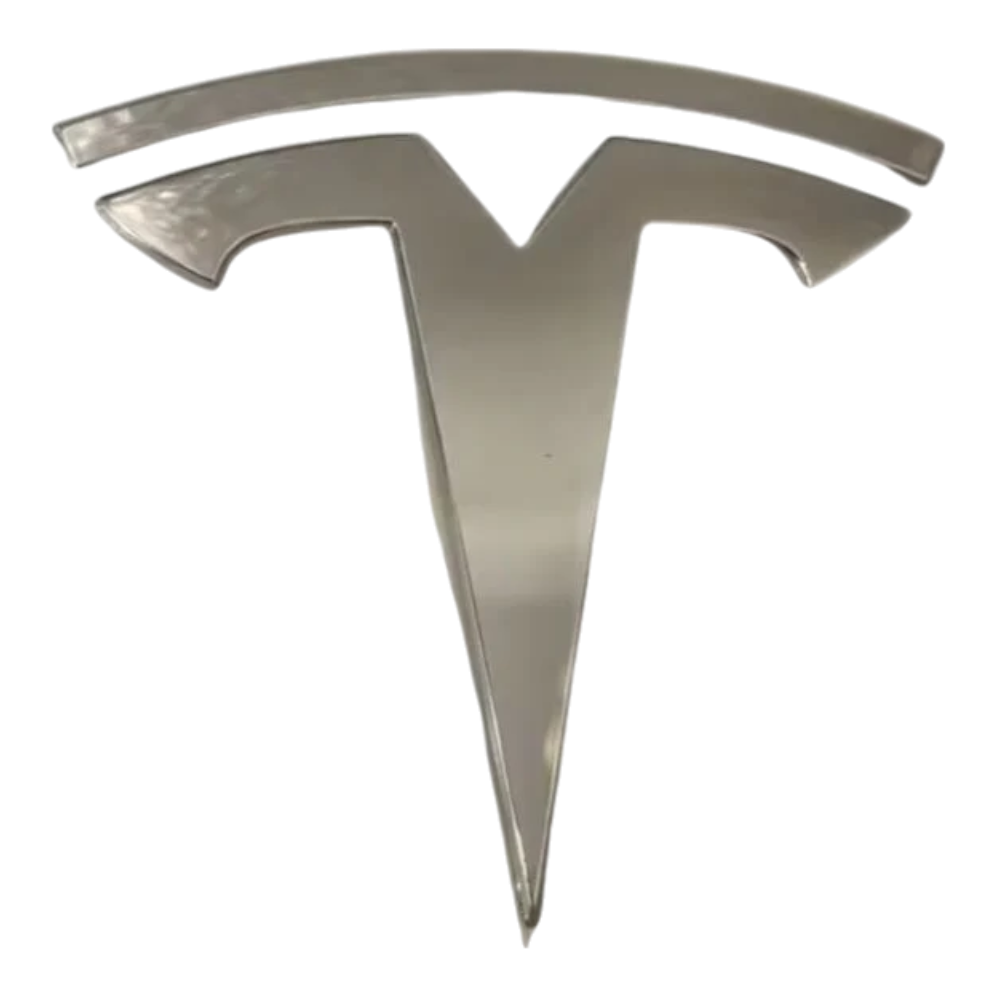 TESLA MODEL 3/Y FRONT TRUNK HOOD BADGE 2018-2023 CHROME - AFTERMARKET - OEM Pièce NUMÉRO : 1494949-00-A