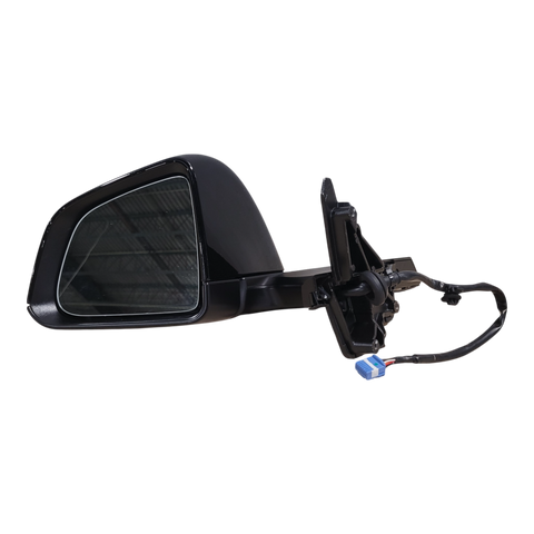 TESLA MODEL Y EXTERIOR MIRROR ASSEMBLY - PREMIUM DOMESTIC - NON ELECTROCHROMIC - LEFT HAND - USED ORIGINAL – PART NUMBER : 1495587-00-G