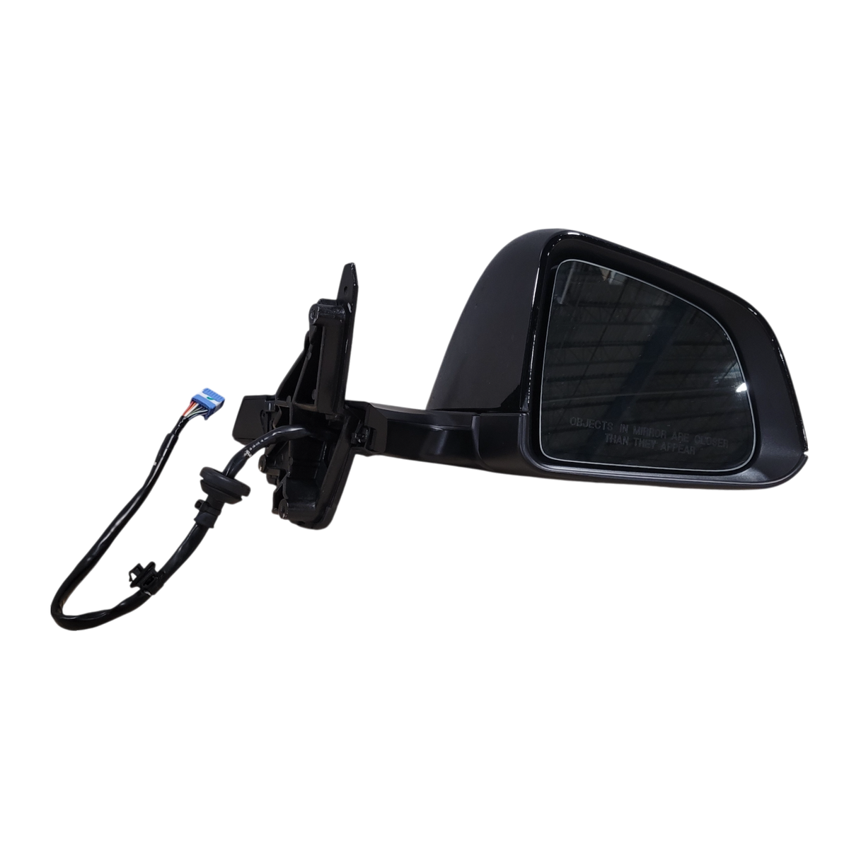 TESLA MODEL Y EXTERIOR MIRROR ASSEMBLY - PREMIUM DOMESTIC - NON ELECTROCHROMIC - RIGHT HAND - USED ORIGINAL – PART NUMBER : 1495588-00-G