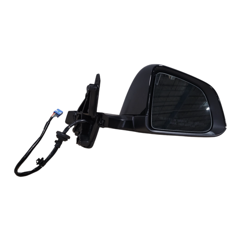 TESLA MODEL Y EXTERIOR MIRROR ASSEMBLY - PREMIUM DOMESTIC - NON ELECTROCHROMIC - RIGHT HAND - USED ORIGINAL – PART NUMBER : 1495588-00-G