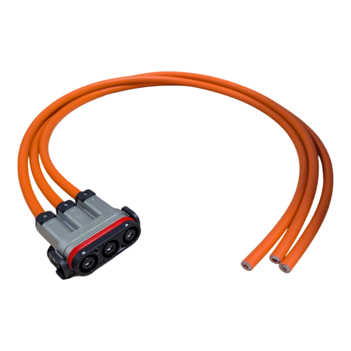 PLUG ASSY+1000MM CABLE 6 MM2 3POS, SHIEL