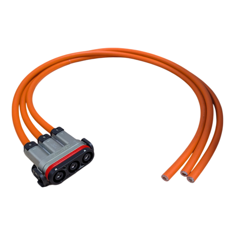 PLUG ASSY+1000MM CABLE 6 MM2 3POS, SHIEL