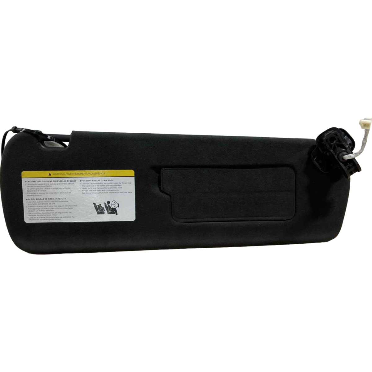 TESLA S  SUN VISOR ASSEMBLY RIGHT HAND NA 1587797-04-B