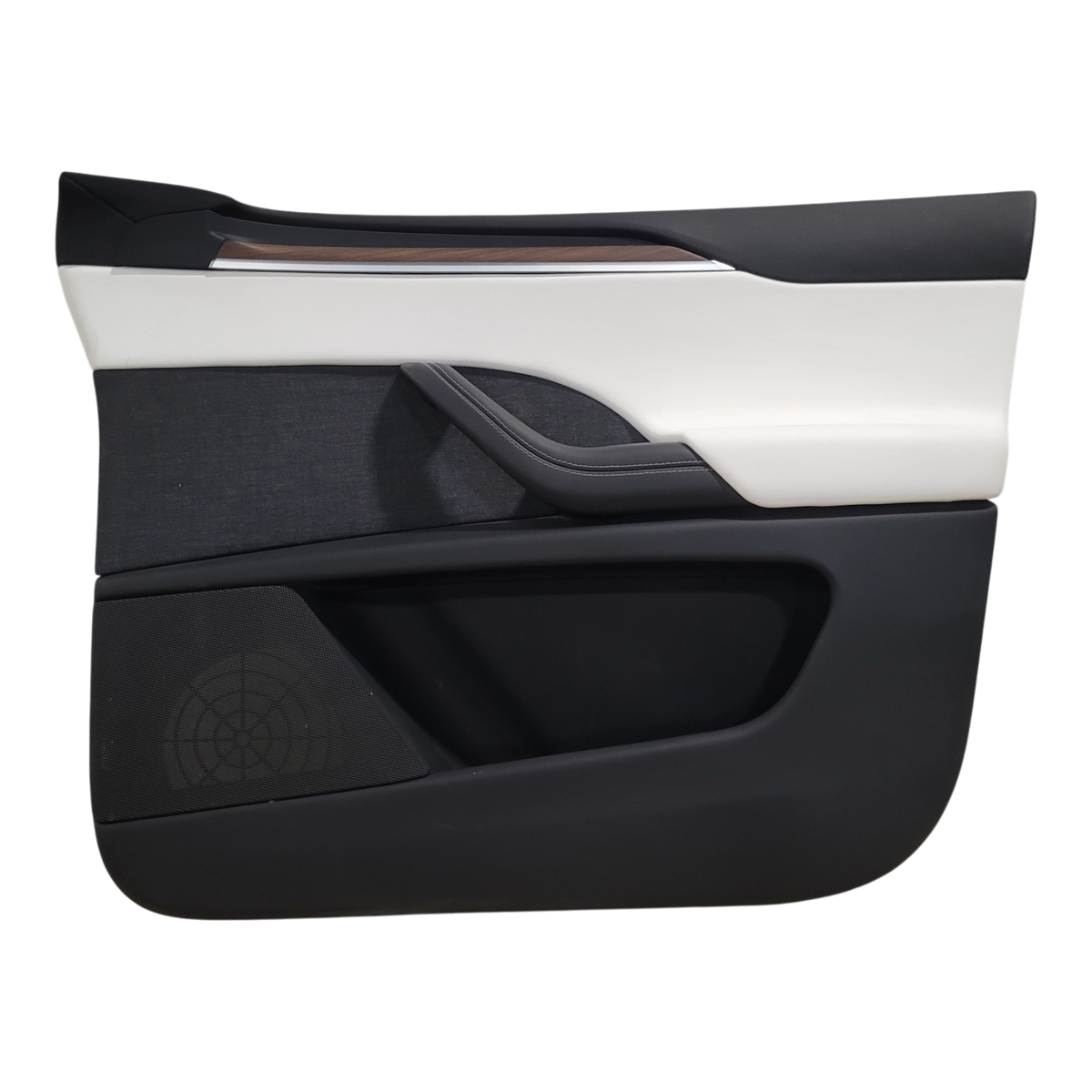 TESLA MODEL X DOOR TRIM ASSEMBLY FRONT - RIGHT HAND - WHITE 1634347-92-N