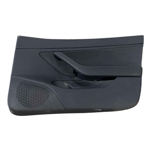 TESLA MODEL 3  DOOR TRIM, FRONT RH, LEFT HAND DRIVE ASY, PREM BLACK 1090411-01-I