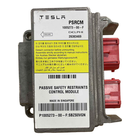 MODULE DE COMMANDE DE RETENUE DE SÉCURITÉ PASSIVE TESLA MODEL S 1005273-00-F