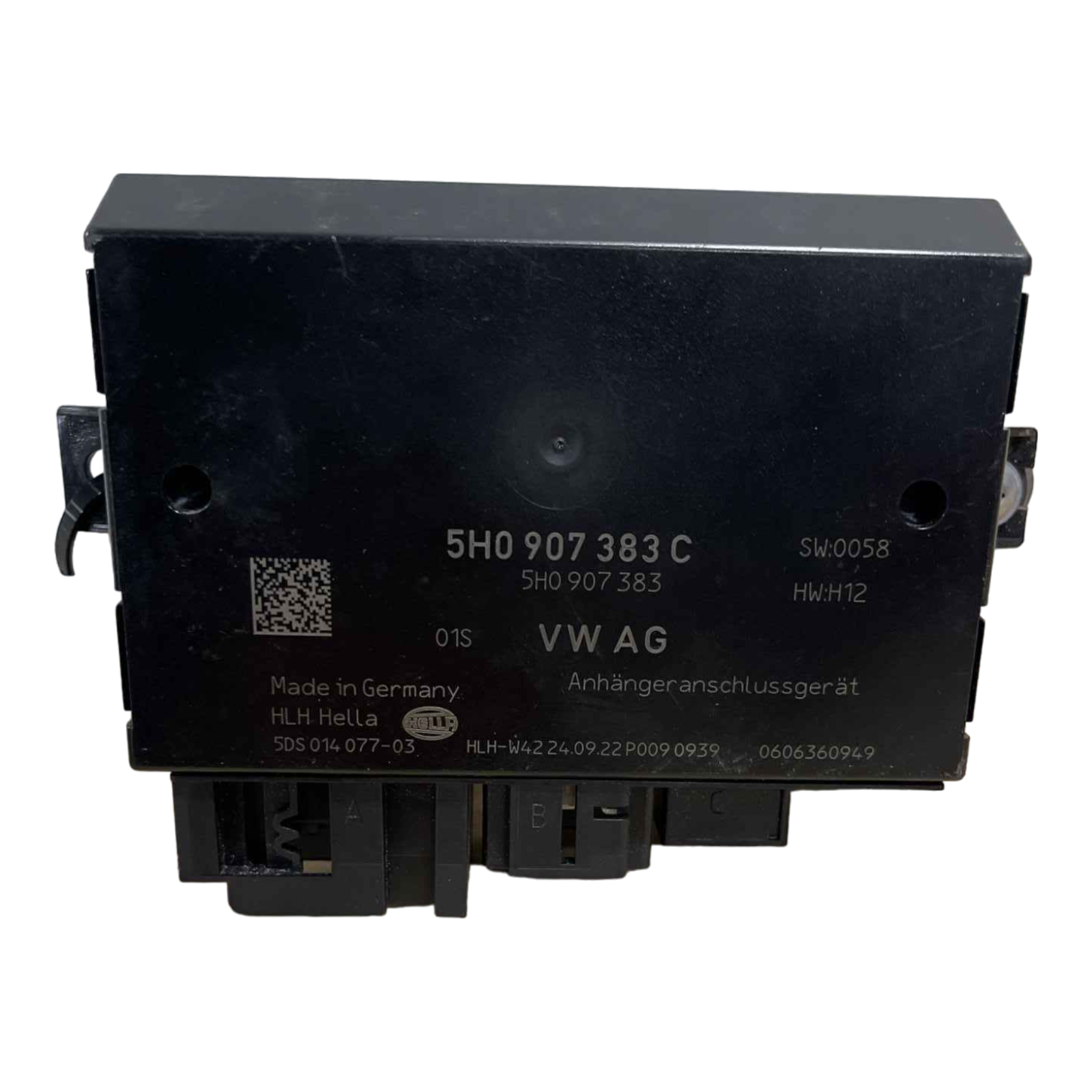 VOLKSWAGEN ID.4 TRAILER LIGHT CONTROL MODULE 5H0-907-383-C