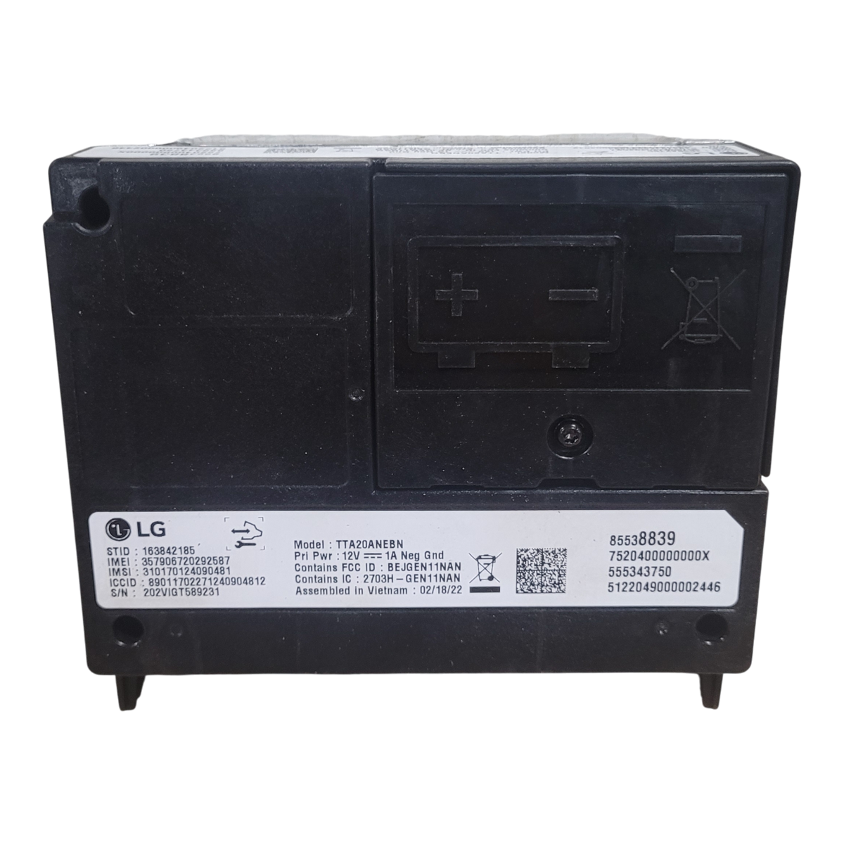 CHEVROLET BOLT EUV  HEATER CONTROL 85538839