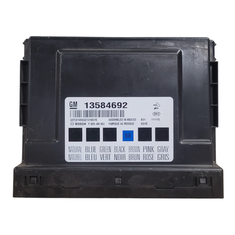CHEVROLET VOLT GEN 1 BCM 13584692
