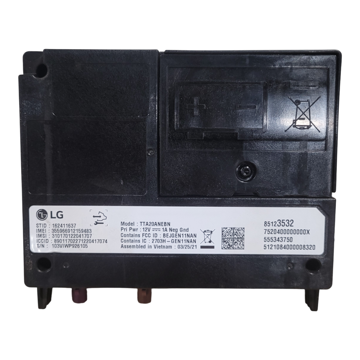 CHEVROLET BOLT EV MODULE 85123532