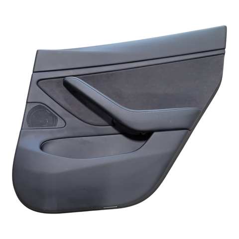 TESLA MODEL 3  DOOR TRIM, REAR RH, ASY, PREM BLACK 1090415-01-M