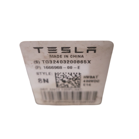 TESLA MODEL 3/Y HIGH VOLTAGE BATTERY, LFP60, RWD 1666968-00-E