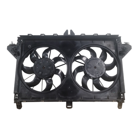 TESLA MODEL X COOLING FAN AND SHROUD ASSEMBLY 1754791-00-A