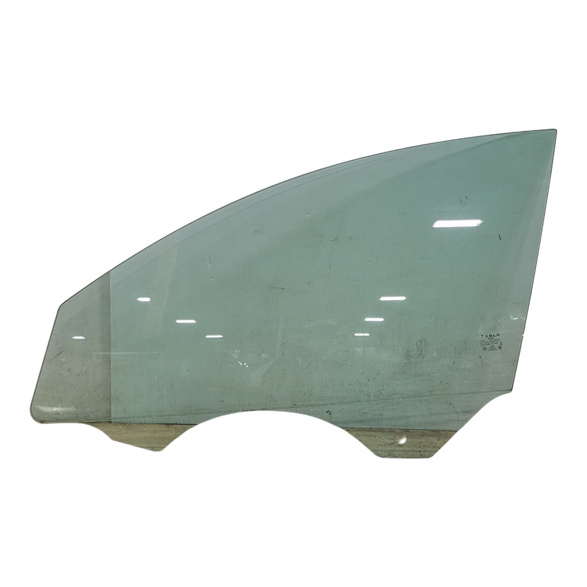 TESLA MODEL Y MOVING SIDE GLASS - FRONT DOOR - LEFT HAND - ASSYMETRIC LAMINATED 1634306-00-D