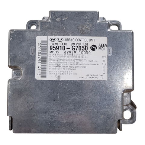 HYUNDAI IONIQ EV MODULE ASSY-AIR BAG CONTROL 95910-G7050