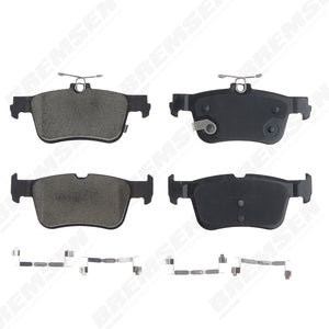 REAR CERAMIC PADS BREMSEN SOLUTION FORD MUSTANG MACH-E - AFTERMARKET - PART NUMBER: BCD2384