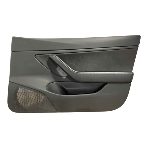 TESLA MODEL 3  DOOR TRIM, FRONT RH, LEFT HAND DRIVE ASY, PREM BLACK 1090411-91-L