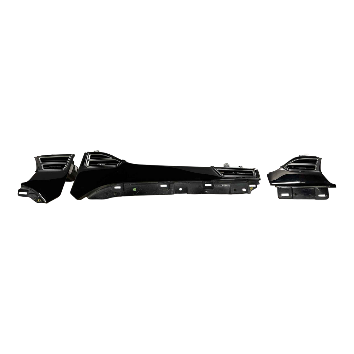 TESLA MODEL S INSTRUMENT PANEL FINISHER TRIM SET PIANO BLACK - 1004518-03-F