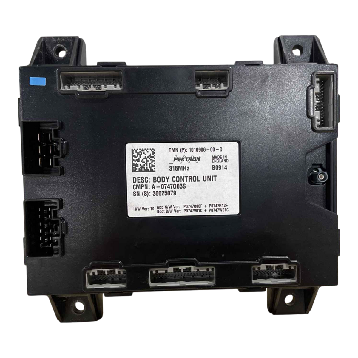 TESLA MODEL S BODY CONTROLLER, 315 MHZ - 1010906-00-D